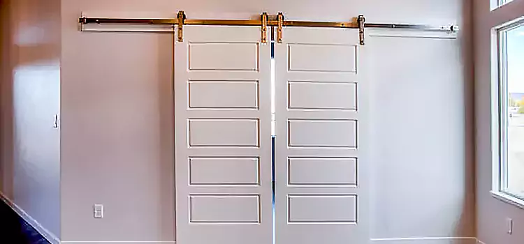 Glass Barn Door with Installation Hardware Kit Pendleton